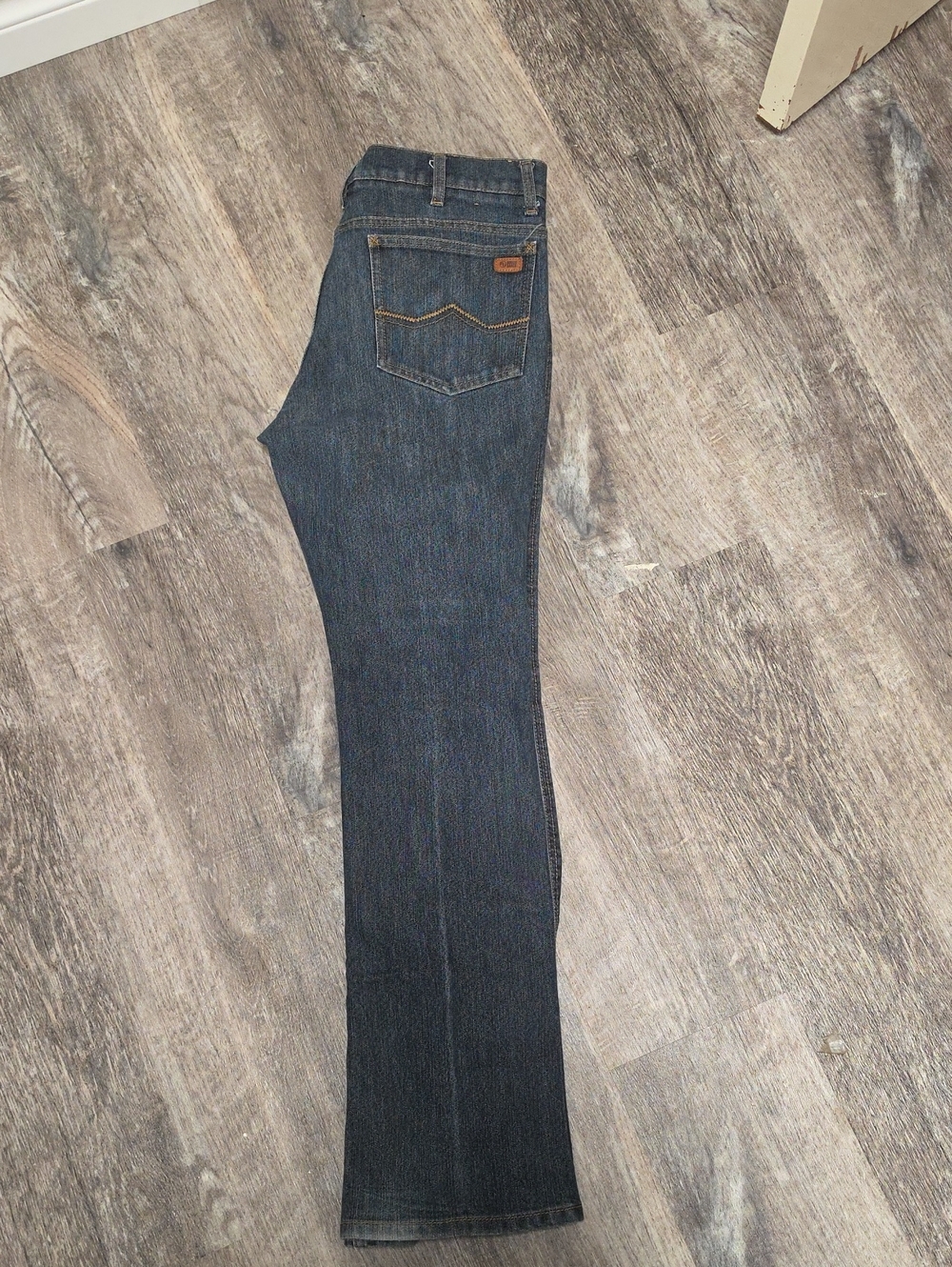 Classic Dark Indigo Boot-Cut Jeans